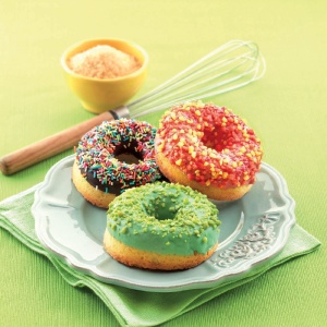 Silicon Donut Doughnuts Ø 7.5 x H 2.8 cm, 6 cavities (SF170) - Img 2