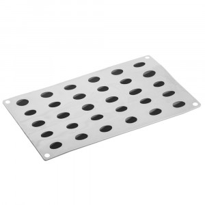 Silicon Gourmand Olive Gourmand mould 3.2 x 2.2 x H 1.8 cm, 30 cavities - Img 3