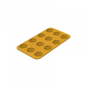 Silicon mould Silikomart NaturaE Cabbage Ø 7 x H 0.5 cm, 12 ml, 12 cavities - Img 3