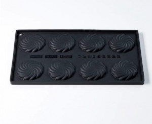 Silicon mould TOP Twirl Ø 6 × H 0.8 cm, 8 cavities, 18 ml - Img 2