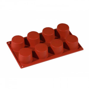 Silicon Muffin Tin Ø 6 x H 3.5 cm, 8 cavities - Img 1