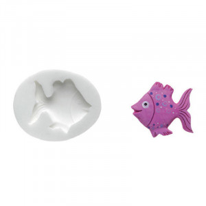 Silicon Mulaj Fish, 7.3 x 2.6 cm (SLK126) - Img 1