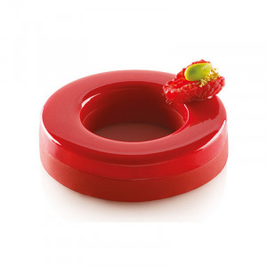 Silicon Ring mould Ø 8.5/5 x h 1.8 cm, 6 cavities (2 moulds) - Img 1
