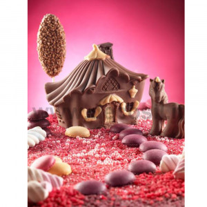 Silicon Unicorn 3D mould, 7.3 x 3.7 x H 7.5 cm - Img 2