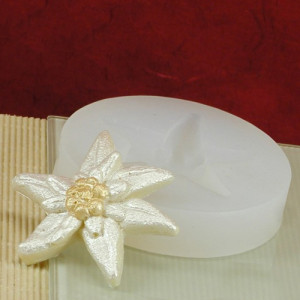Silicone mould Colt's Flower Ø 6.7 cm - Img 1