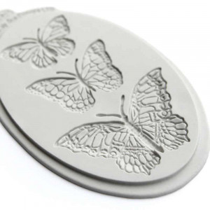 Silicone mould Elegant butterflies 5.4 - 6 - 8.5 x 3.4 - 4 - 5 cm - Img 2