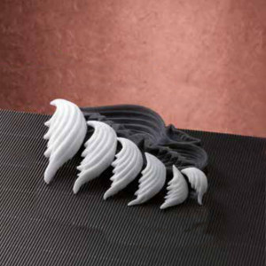 Silicone Moulding Decor Waves 3.5 - 9 cm, 6 Subjects - Img 1