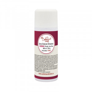 SPRAY Ruby Ruby Pearl - zsírban oldódó ételfesték 400 ml, Azo mentes