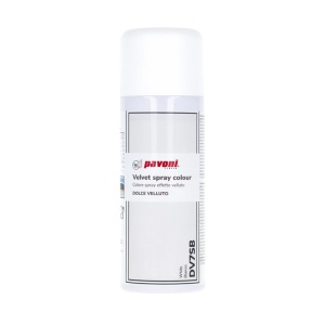 SPRAY VELVET - Бял хранителен оцветител без Е171, 400 ml