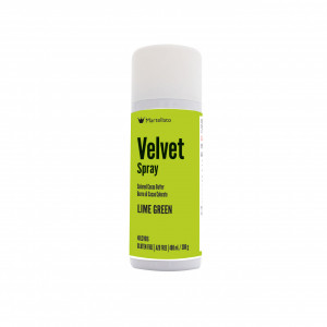 SPRAY VELVET - Лаймскозелен хранителен оцветител без E171, 400 ml