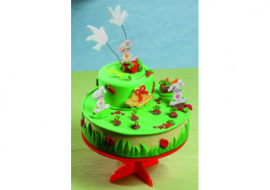 *Squirrel, Bunny and Carrot - Plastic Cutters with Extractor, Set of 3 pcs - Img 3