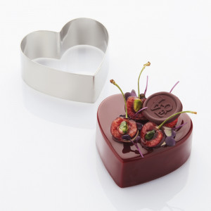 Stainless Steel Heart Branch 7.4 x 7 x H 5 cm - Img 2