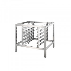 Suport din otel inox pentru cuptoarele din gama Easy si Bistrot, inaltime suport 35 cm