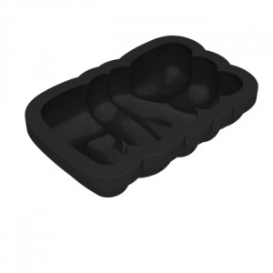 Szép 3D szilikon tortaforma 16.6x10.3xH4cm - Img 3