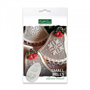 Szilikon csengettyű forma, 3 tárgyak Ø 2,5 - 4 cm - Img 3