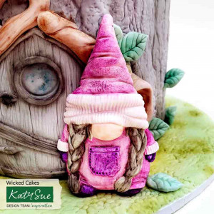 Szilikon forma Gnome Fairy 5.5 x 1.5 x H 9.3 cm - Img 4