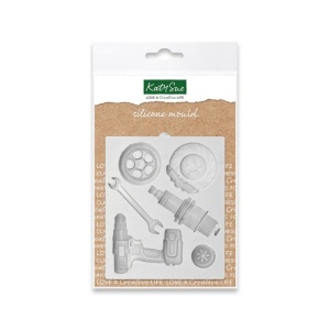 Szilikon ipari daráló - Mechanikus daráló Ø 2 - 5,5 cm, 6 dekorációval