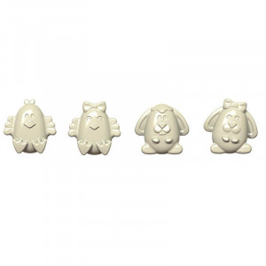 Szilikon praliné forma Silikomart Paste 3,4 x 3,4 x H 1,8 cm, 8,7 ml, 12 üreg (SCG30) - Img 3