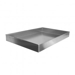 Tava Aluminiu Neperforat - 4 Margini, 60 x 40 x H 10 cm
