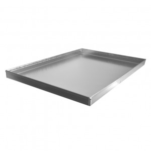 Tava Aluminiu Neperforat - 4 Margini, 60 x 40 x H 3 cm