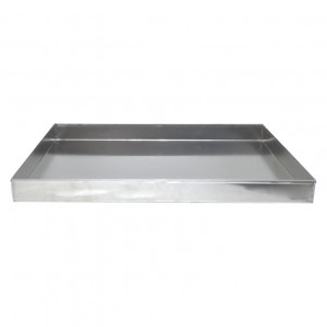 Tava Aluminiu Neperforat - 4 Margini, 80 x 60 x H 6 cm - Img 3