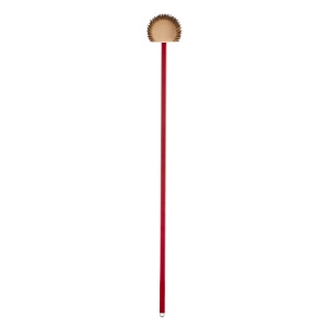 Vatra Round Pizza Oven Brush, Ø 19 cm with Brass Bristles – Replacement for Products AL-2760 and AL-RA2760 - Img 2