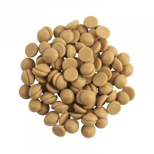 Бял шоколад с карамел, какао 30,4% Barry Callebaut, 2,5 кг - Img 4