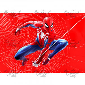 Захарна паста с принт SpiderMan Model 2, A4 - Сладкарски изделия