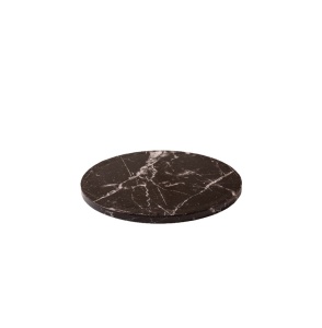 Поднос за торта Модел черен мрамор, Ø 25 x H 1,2 cm