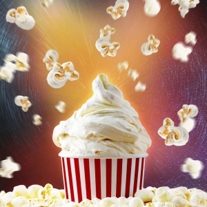 Премикс за студено приготвяне на сладолед, SPRINT Pop Corn PreGel, 1,32 кг - Img 2