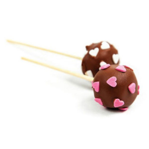 Пръчици за хранене LolliPops / CakePops, Ø 0,35 x L 11,5 cm, комплект 50 бр. - Img 3