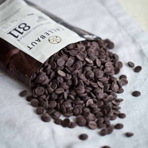 Рецепта за черен шоколад 811 Drops 54,5% Barry Callebaut, 0,4 кг - Img 2