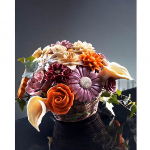 Силиконова отливка Rose Rose Chic Mic Ø 4 cm - Img 2