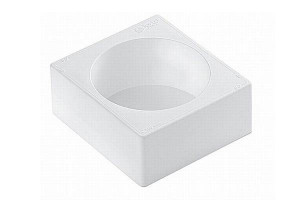 Силиконова форма за торта Ø 10 x H 5 cm, обем 389 ml - Img 1