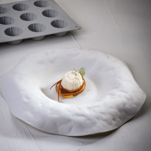 Силиконова форма Gourmand Ricotta Gourmand Ø 4,25 x H 2,3 cm, 15 кухини - Img 2