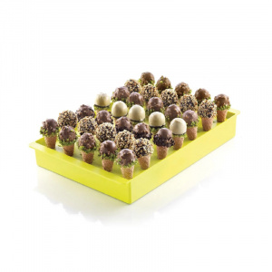 Силиконова форма Kono Frozen / Mignon, 3 силиконови форми x 26 кухини Ø 3 x H 2,2 cm, 10,5 ml - Img 8