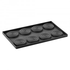 Силиконова форма TOP Спирала Ø6xH1cm, 8 кухини - Img 2