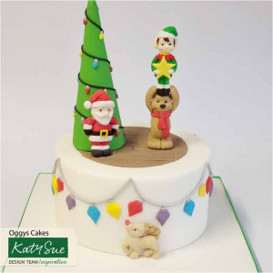 Силиконов калъп за Дядо Коледа Katy Sue 8 cm - Img 4