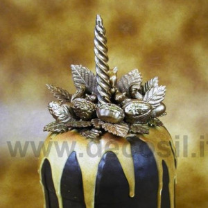 Силиконов калъп 3D Празнична свещ, Ø 1,5 x H 13,5 cm - Img 3