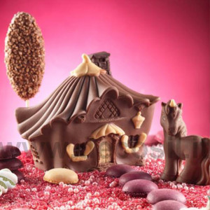Силиконов калъп 3D Zanelor 3D House, Ø 13,5 x H 11 cm - Img 2