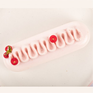 Силиконов калъп Ecler Pop 13 x 3,8 x H 4 cm, комплект 2 калъпа x 6 кухини x 140 ml - Img 9