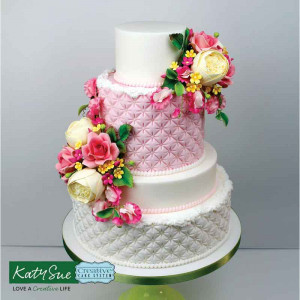 Силиконов корниз с усукани бордюри, 3 предмета L 19,6 cm - Img 2