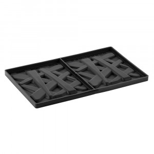 Силициева форма TOP Shanghai 13.5x13.5x13.5xH1cm, 2 кухини - Img 2