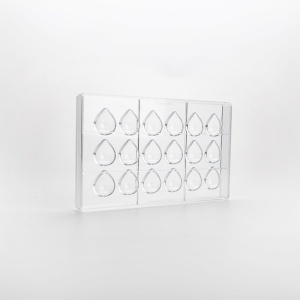 Форма от поликарбонат 18 „Пралине“ с лешници/смокини, 3,02 x 3,6 x В 1,59 см, 9 г - Img 2