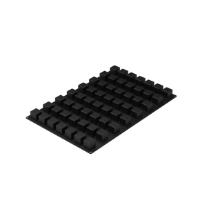 Форма „Silicon Cub Monoportii“ 3,5 x 3,5 x В 3,5 см, 56 гнезда, 40 мл (SQ100) - Img 2