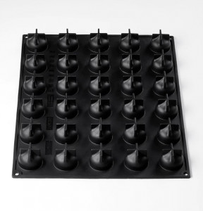Форма Pavoflex 30x40 Jasmine Ø 3,8 × H 3 cm, 30 кухини, 20 ml - Img 2