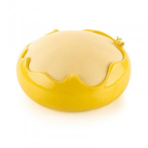 3D Силиконова форма за торта 3D Splash Ø 17 x H 7,7 cm, 1320 ml - Img 1