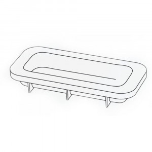 3D Silicon Cake Tin Venus 25x10xH4cm - Img 2