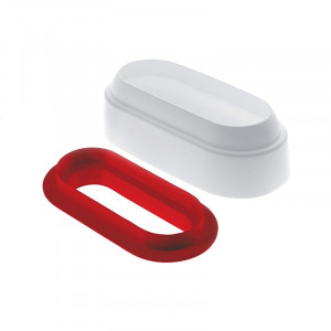 3D Silicone Cake Cake Shape Jr Pillow Leg 19 x 7.3 x H 6 cm + cutter, 600 ml - Img 2