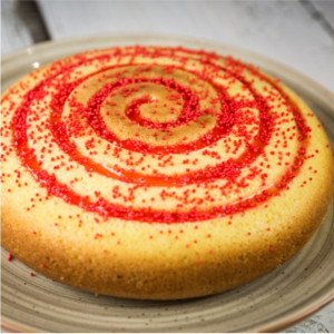 3D Silicone Cake Tin 3D Spiral Ø 22 x H 5.7 cm, 1680 ml - Img 5